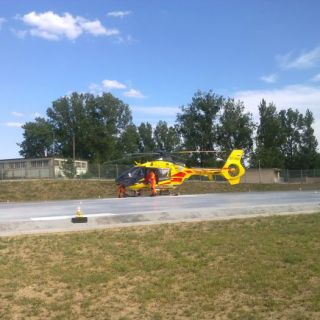 Pierwsze lądowanie w Mielcu-3