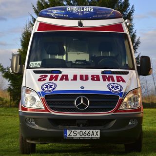 Ambulans Sprinter w obiektywie Grzegorza 