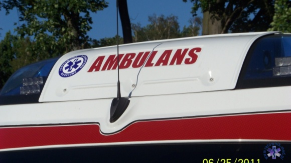 Ambulans Sprinter 316 CDI - belka świetlna
