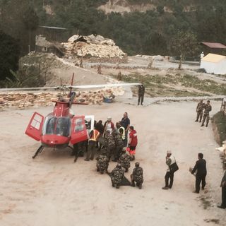 Ratownicy medyczni w Nepalu-7