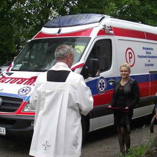 Nowy ambulans w podstacji Rymań-47