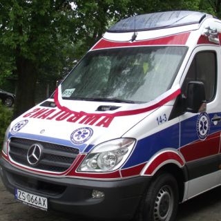 Nowy ambulans w podstacji Rymań