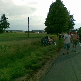Wypadek w miejscowości Leszczyn
