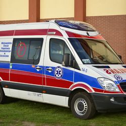 Ambulans Sprinter w obiektywie Grzegorza