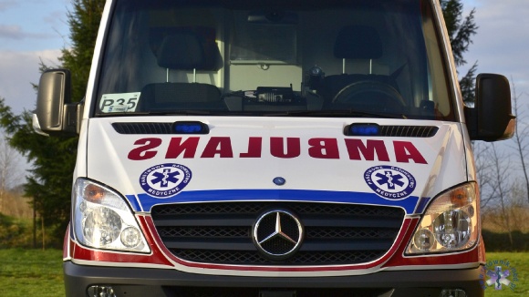 Ambulans Sprinter w obiektywie Grzegorza 
