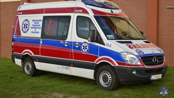 Ambulans Sprinter w obiektywie Grzegorza