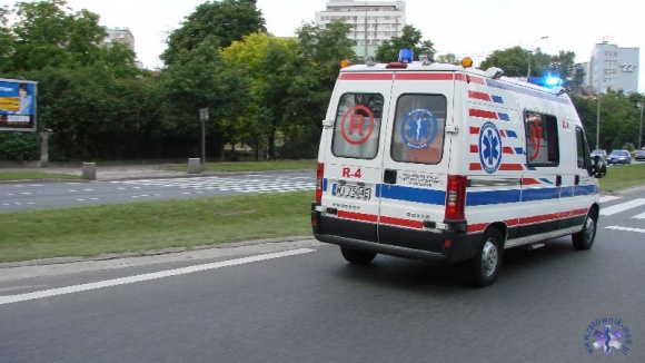Karetką po Warszawie