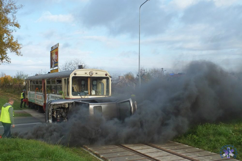 Ćwiczenia służb ratowniczych w Koszalinie