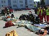 Atak terrorystyczny w Świdwinie - manewry ratownicze