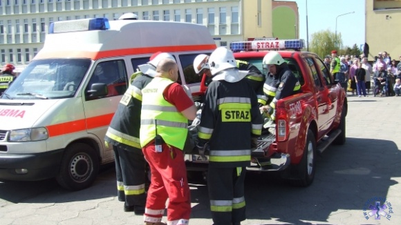 Atak terrorystyczny w Świdwinie - manewry ratownicze