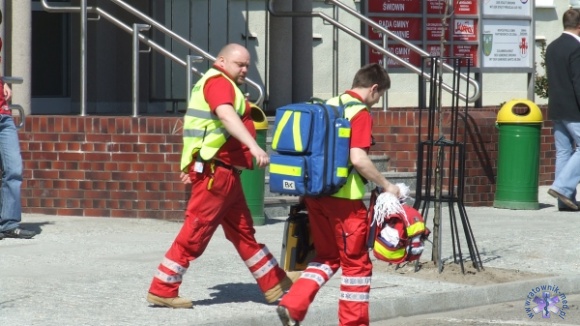 Atak terrorystyczny w Świdwinie - manewry ratownicze