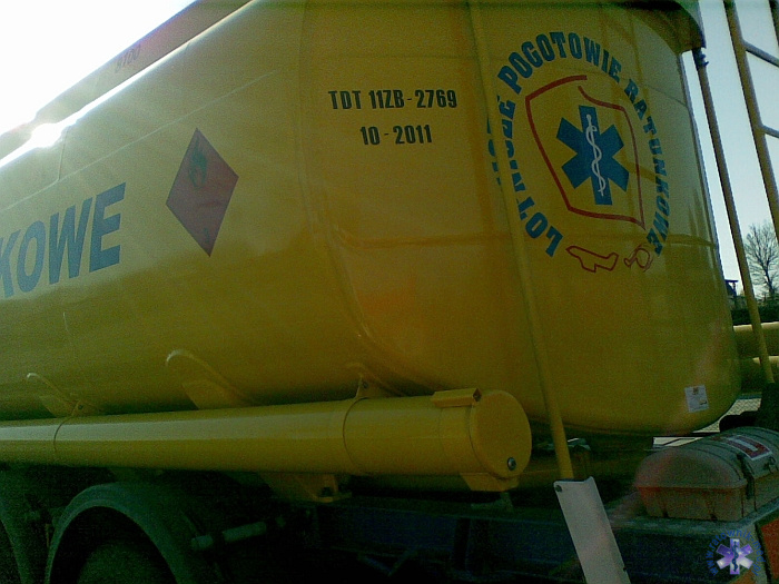 Cysterna LPR z bliska