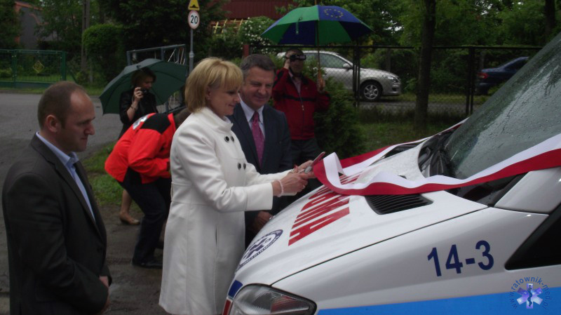 Nowy ambulans w podstacji Rymań-3