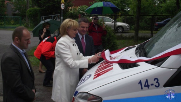 Nowy ambulans w podstacji Rymań-3