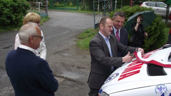 Nowy ambulans w podstacji Rymań-4
