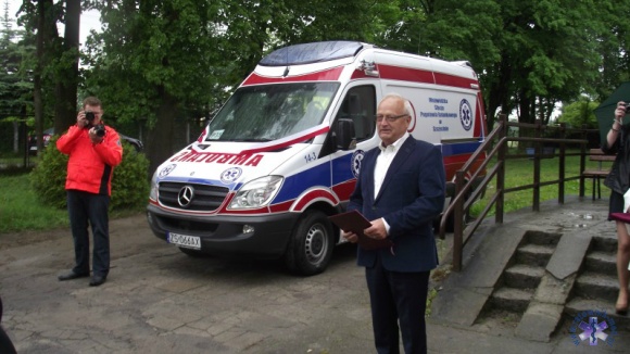 Nowy ambulans w podstacji Rymań-44