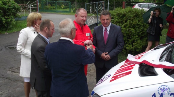 Nowy ambulans w podstacji Rymań-5