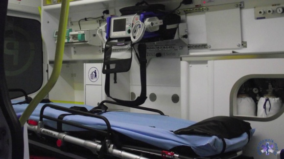 Nowy ambulans w podstacji Rymań-18
