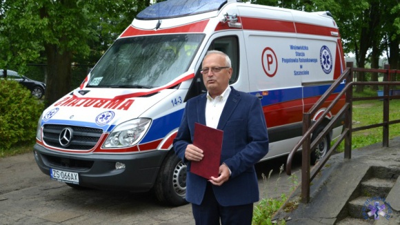 Nowy ambulans w podstacji Rymań-43