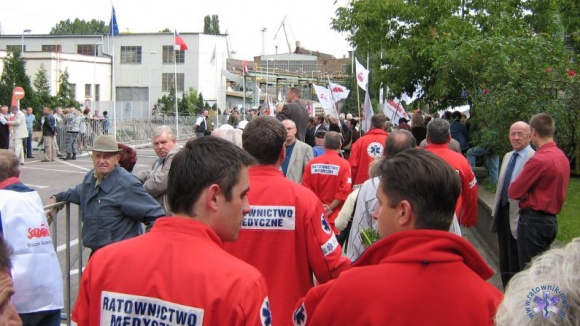 Delegaci z WSPR Szczecin