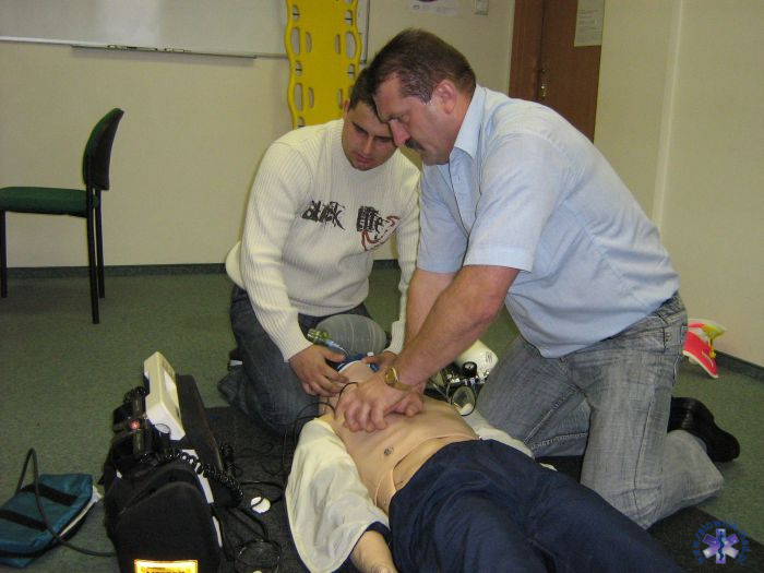 Kurs doskonalący dla ratowników medycznych - Szczecin 2008