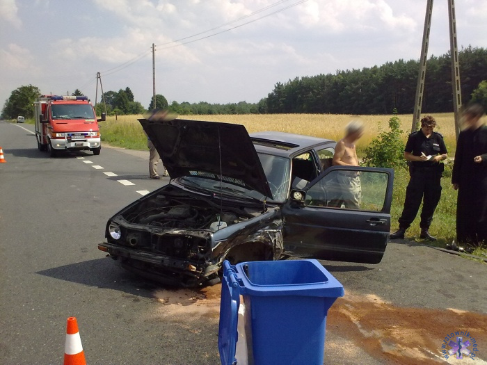 Wypadek - krajowa szóstka