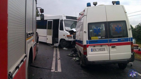 Wypadek karetki z Nowego Sącza-7