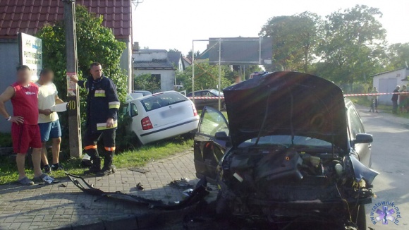 Wypadek w Dygowie