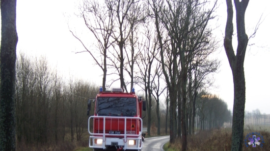 Wypadek koło Zagozdu