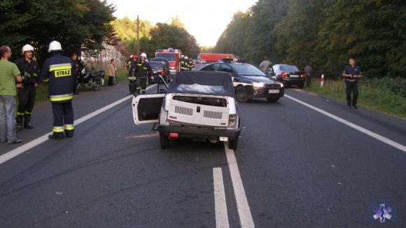 Wypadek na krajowej szóstce - Dębica