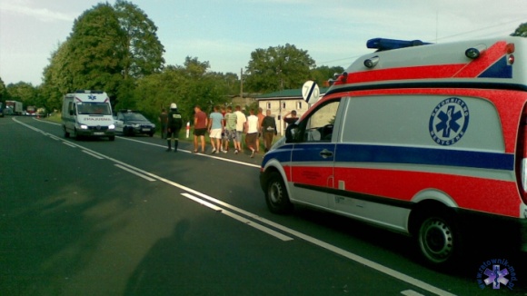 Wypadek w miejscowości Leszczyn