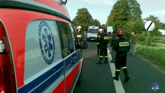 Wypadek w miejscowości Leszczyn