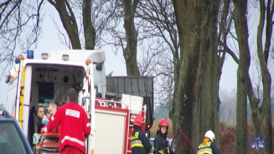Wypadek koło Zagozdu