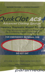 QuikClot - środek do tamowania krwotoków